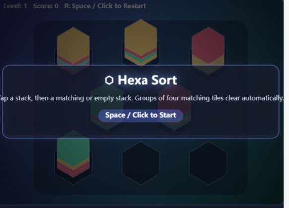 Hexa-Sortierung